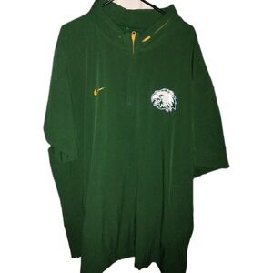 Nike Philadelphia? Eagles Throwback? Mens 4XL Shirt Football Hidden Hood Grn Ylw